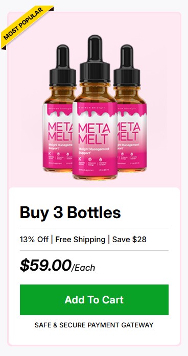 Meta Melt 3 Bottle Price